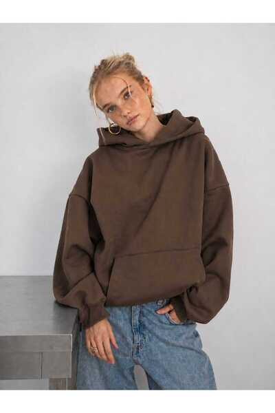 BENROMA 3 Yarn Combed Cotton Hooded Sweatshirt Lq4