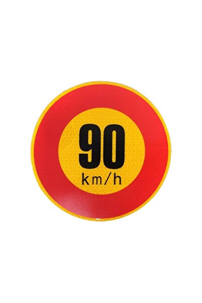 OEM Αυτοκόλλητο Όριο Ταχύτητας 90 km/h - Sticker limit