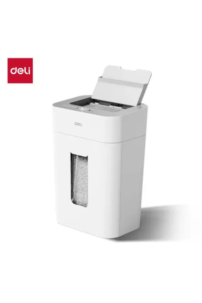 Deli 6-sheet paper shredder ET090 P4 100 Sheets Auto Feed shredderفرامة ورق 6...