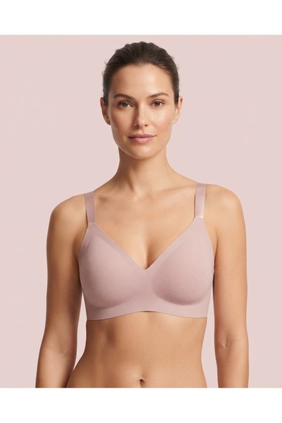 SOFENNA Seamless Bra Lazer Kesim Dikişsiz Ayarlanabilir Askılı Telsiz Kadın S...