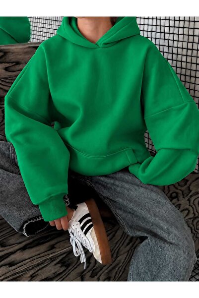 BENROMA 3 Yarn Combed Cotton Hooded Sweatshirt Lq6
