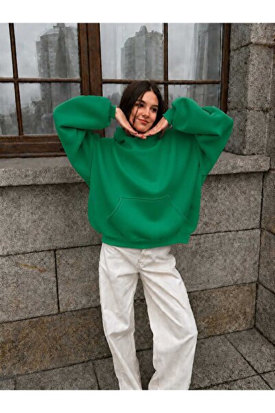 BENROMA 3 Yarn Combed Cotton Hooded Sweatshirt Lq2