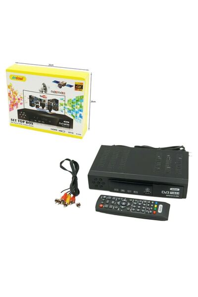OEM Andowl QY-H06 Ψηφιακός Δέκτης Mpeg-4 Full HD (1080p) Σύνδεσεις HDMI / USB