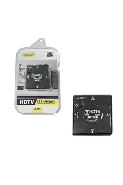 OEM Andowl Διακόπτης HDMI 3 Θυρών 4K Q-315 - HDTV 1-3 Switcher