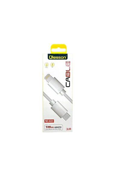OEM Olesson Καλώδιο Δεδομένων Type-C σε Lightning IOS 1m 3.1A NO.K23 - Data C...