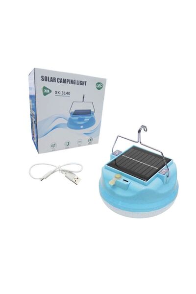 OEM Φορητό Φωτιστικό με Ηλιακό Πάνελ XK-3140 - Solar Camping Light