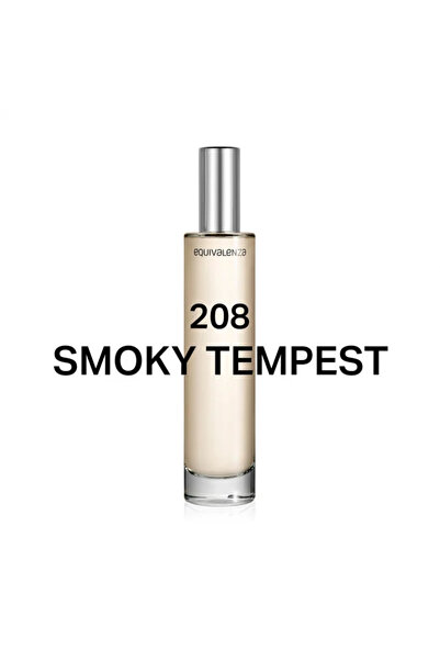 Equivalenza 208 Smoky Tempest Eau de Toilette, for Men, 50 ml,