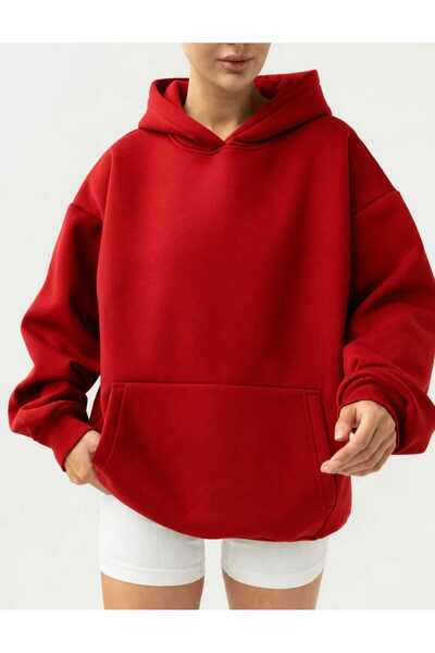 BENROMA 3 Yarn Combed Cotton Hooded Sweatshirt Lr6