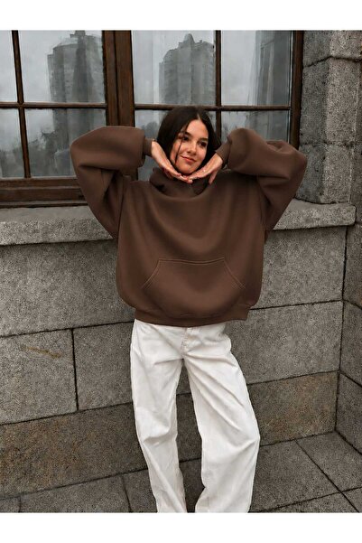 BENROMA 3 Yarn Combed Cotton Hooded Sweatshirt Lq2