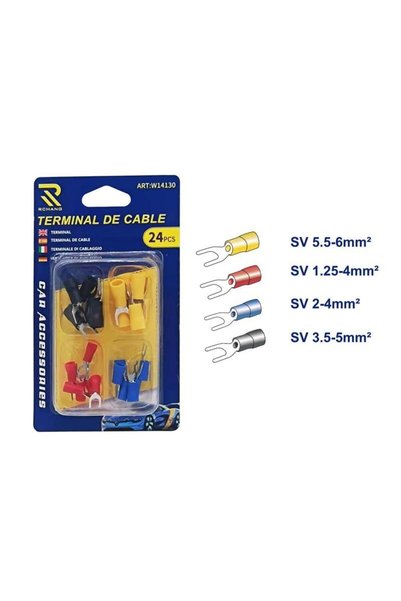 OEM Rchang Τερματικά Καλωδίων 24τμχ W14130 - Terminal de cable