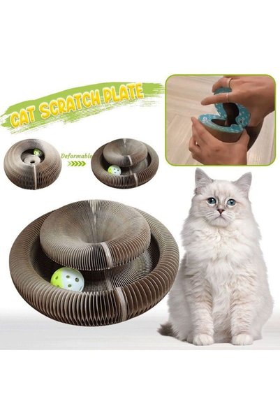 OEM Παιχνίδι γάτας στρογγυλή ξύστρα - Cat scratching board