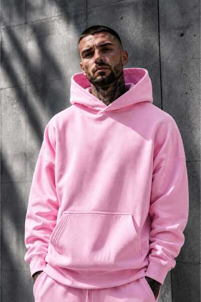 BENROMA 3 Yarn Combed Cotton Hooded Sweatshirt Lr2