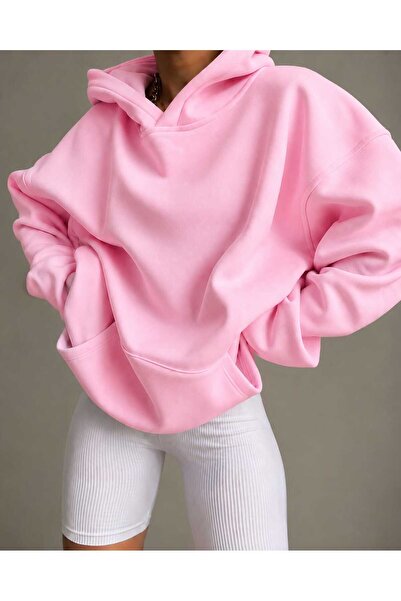 BENROMA 3 Yarn Combed Cotton Hooded Sweatshirt Lr4
