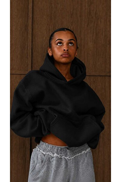 BENROMA 3 Yarn Combed Cotton Hooded Sweatshirt Lq1