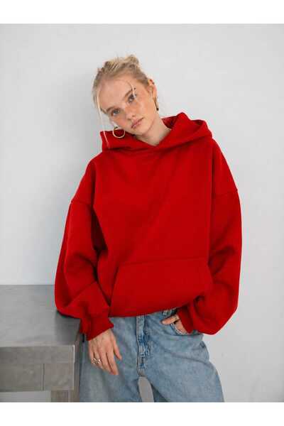 BENROMA 3 Yarn Combed Cotton Hooded Sweatshirt Lq4