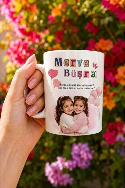Kişiye Özel İsimli Baskılı Kupa Bardak