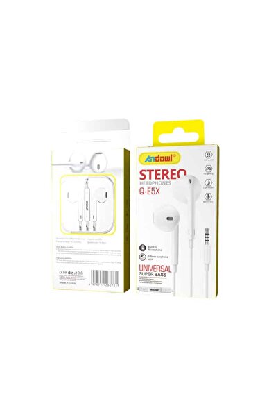 OEM Andowl Ενσύρματα Ακουστικά με AUX 3.5mm Q-E5X - Headphones