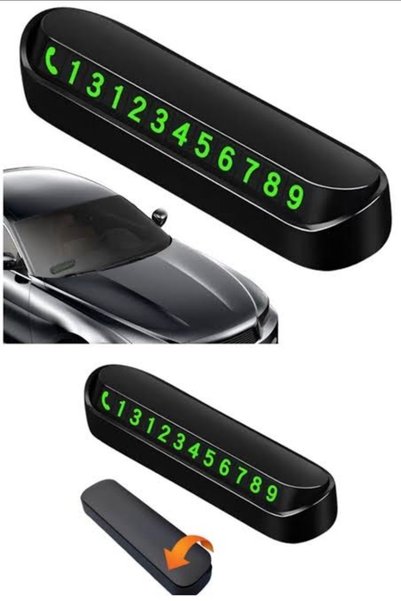 RoseTR In-Car Number Plate Parking Number Temporary Parking Phone Number 1. Quality Open-Close Magnet Highlighter