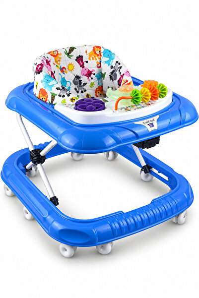 Baby Home Lüks Oyuncaklı Müzikli Ve Işıklı Yürüteç 3 Kademeli Bebek Yürüteci