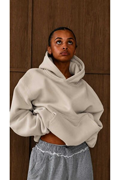 BENROMA 3 Yarn Combed Cotton Hooded Sweatshirt Lq1