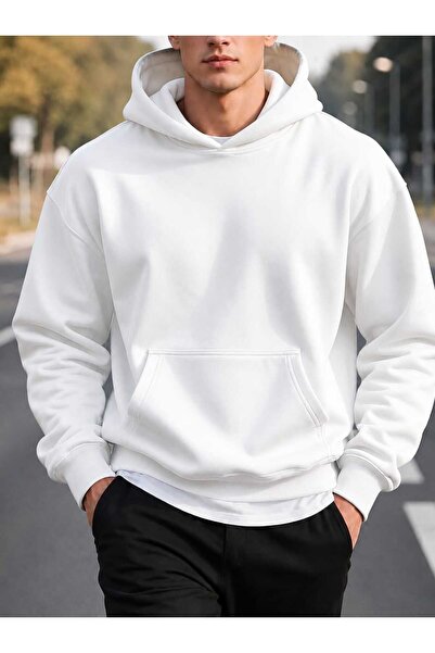BENROMA 3 Yarn Combed Cotton Hooded Sweatshirt Lr3