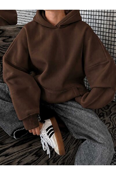 BENROMA 3 Yarn Combed Cotton Hooded Sweatshirt Lq6