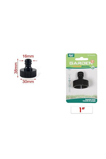 OEM KMT Tools Ρακόρ Ποτίσματος Βρύσης 38 Χιλιοστών 1″ - Watering Tap Connector