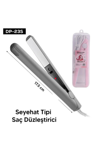 DEMPOWER SEYAHAT TİPİ SAÇ DÜZLEŞTİRİCİ
