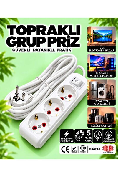 Genel Markalar ANAHTARLI GRUP PRİZ,ÜÇLÜ PRİZ,ÜÇLÜ FİŞ,PRİZ,KABLOLU PRİZ,GRUP ...