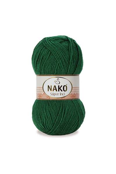 NAKO Super Pearl Hand Knitting Yarn 5-Pack - Premium Wool Sweater and Cardiga...