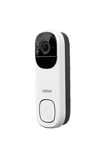 Osram Sonerie inteligentă cu cameră Wi-Fi, albă, O4058075850613