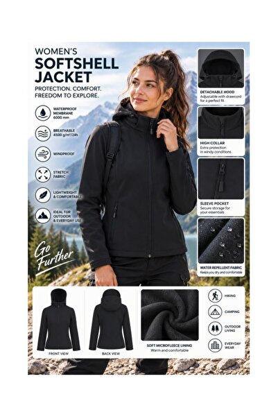 Legend Classics Γυναικείο μπουφάν softshell, - LE821