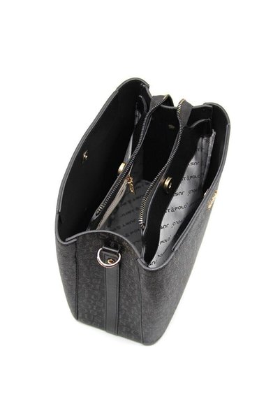 Just Polo Multi-Compartment Women's Hand and Shoulder Bag Suitable for Daily Use