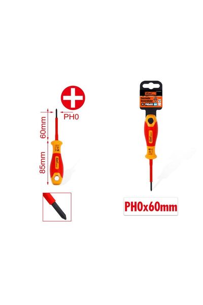 OEM KMT Κατσαβίδι PH0x60mm - Screwdriver