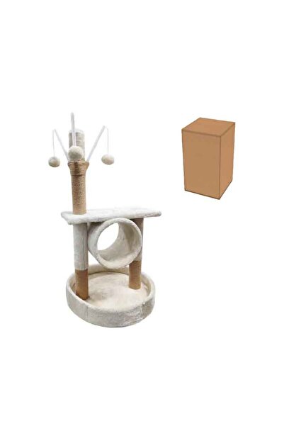 OEM Ονυχοδρόμιο Γάτας 80cm με Παιχνίδια - Cat Tree Scratching Post 80cm with ...