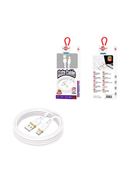 OEM Wisdomup Καλώδιο Φόρτισης και Δεδομένων USB σε Type-C 3A SJX-35T - USB to...