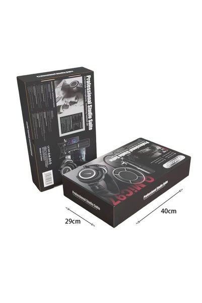 OEM Andowl Επαγγελματικό Μικρόφωνο Ηχογράφισης & Ακουστικά με Βάση Q-MiC97 - ...
