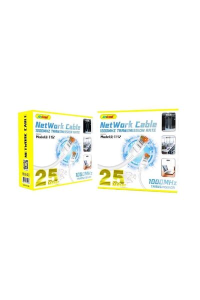 OEM Andowl Καλώδιο δικτύου Ethernet 25m 1000MHz U/UTP Cat.5e Q-T152 - Net Wor...
