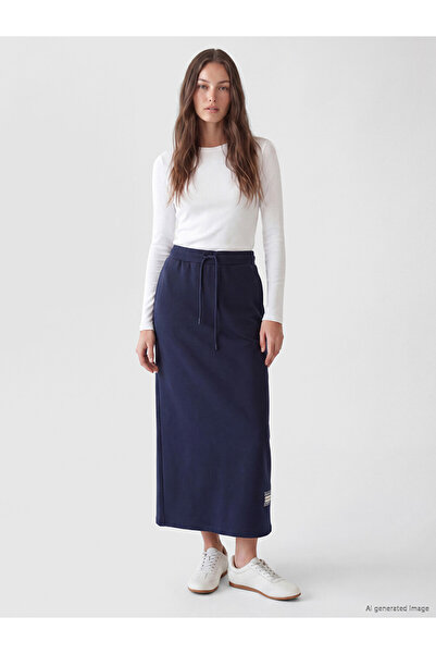 LC Waikiki Esvab • Modern & Distinctive Soft Touch Skirt with Waist Cord