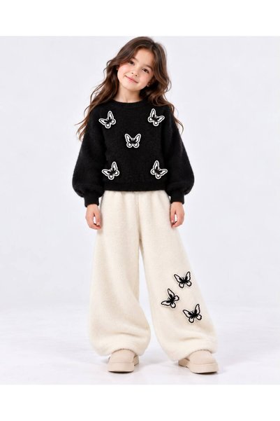 BY WORRN Girl's Butterfly Yumos Knitwear 4-12 Years Trend Set