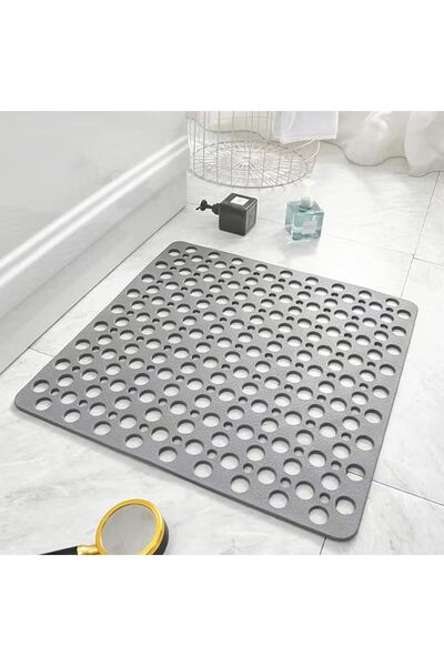 GENERAL Anti-Slip Anti-Mildew Bathroom Mat Tpe Rubber Bath Mat for Bathtub An...