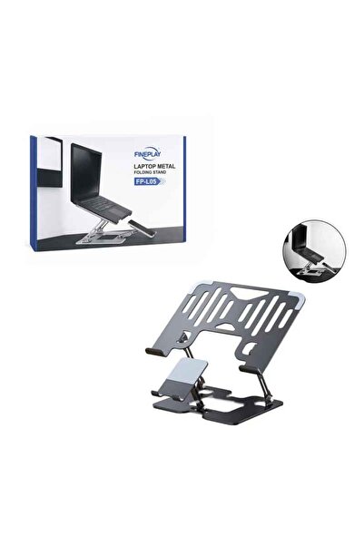 OEM Fineplay Αναδιπλούμενη Μεταλλική Βάση Στήριξης Laptop/Tablet/Κινητού Γραφ...