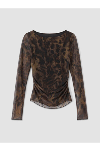LC Waikiki Quality Pieces from Çelebi Store Wide Roba Collar Leopard Embroide...