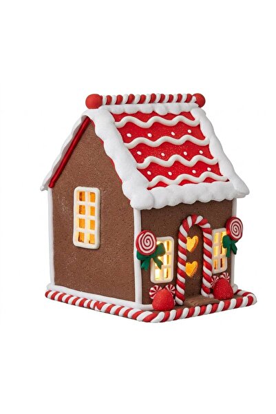 HOME ACCENTS Căsuță de Crăciun luminoasă cu LED Home Accents, turtă dulce cu ...