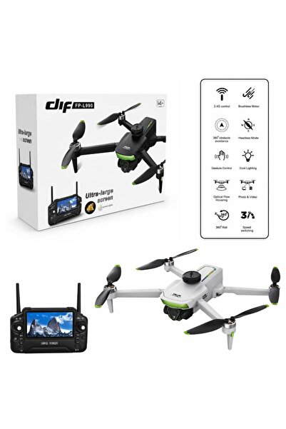 OEM Drone με Κάμερα 4K και Χειριστήριο με Μεγάλη Οθόνη FP-L990 - 4K Camera Dr...
