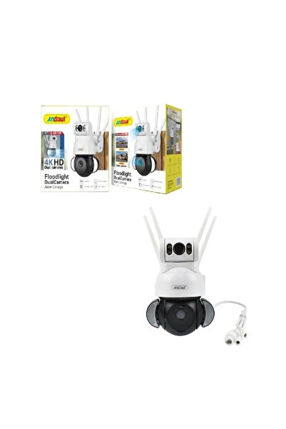 OEM Andowl IP Κάμερα Παρακολούθησης Wi-Fi 4K Αδιάβροχη με Αμφίδρομη Επικοινων...
