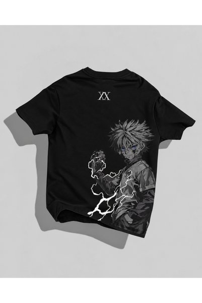 Nulivez Hajime Kashimo Anime Printed Oversized T-Shirt – Jujutsu Kaisen Unise...