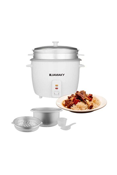 Tradesor Ηλεκτρικός μάγειρας ρυζιού - Rice Cooker - JMK7501 - White - 501018