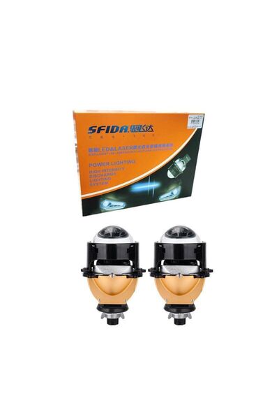 OEM Sfida Στρογγυλοί Προβολείς Αυτοκινήτου Universal 2τμχ LD-06 - LED & Laser...
