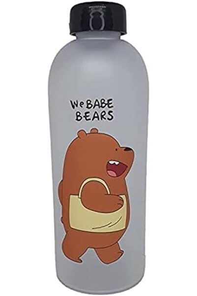 STAR BABiES Sarbebes 1L Colorful Fashion Art Panda Design Healthy Sports Wate...